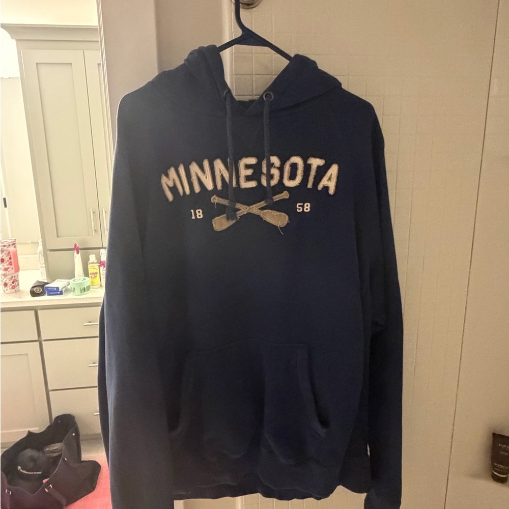 Blue 84 Navy ‘Minnesota’ Pullover Hoodie with Oars Graphic
